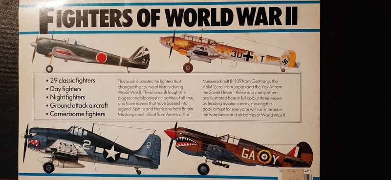 Fighters of World War II - Text by David Donald, artwork by Keith Fretwell and Ichiro Hasegawa