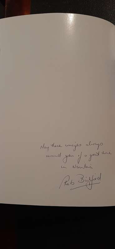 Namibia - A spectacular journey by Rob Bickford (First edition, signed by author)