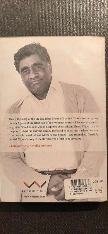 Richard Rive - a partial biography by Shaun Viljoen