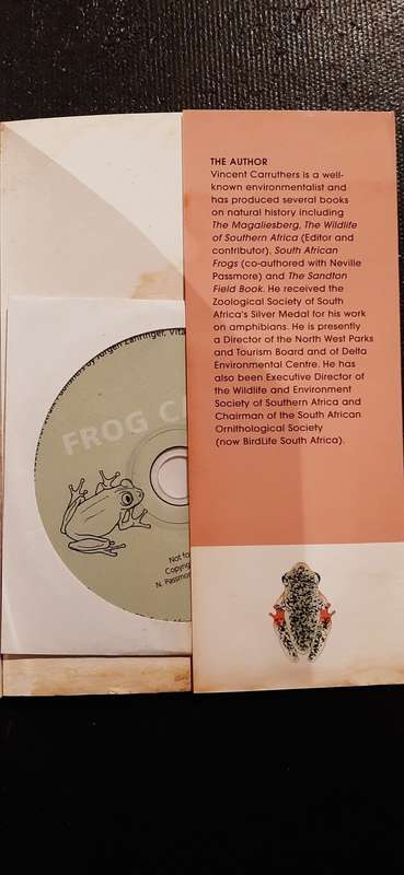 Frogs and Frogging in Southern Africa by Vincent Carruthers (includes a CD)