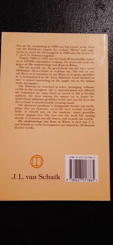 Die wedervaringe van Kees en Kloes deur G.C. en S.B. Hobson