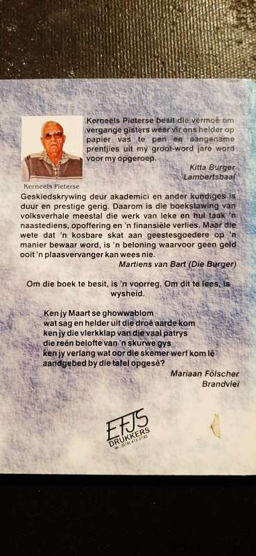 So vlak le die gisters by Kerneels Pieterse (Geteken)