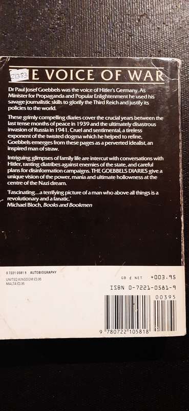 The Goebbels Diaries 1939 - 1941