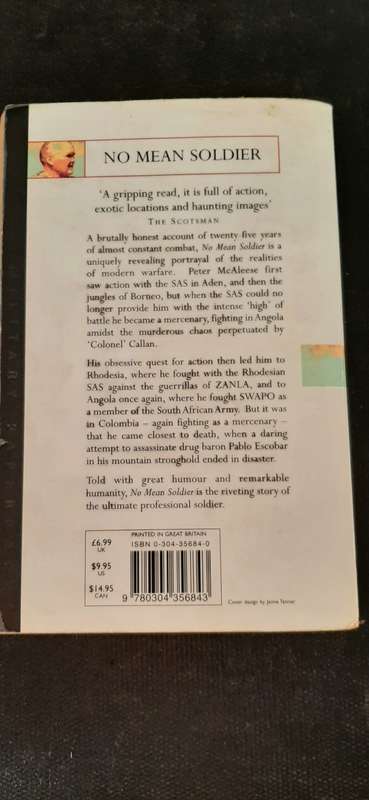 No Mean Soldier by Peter McAleese
