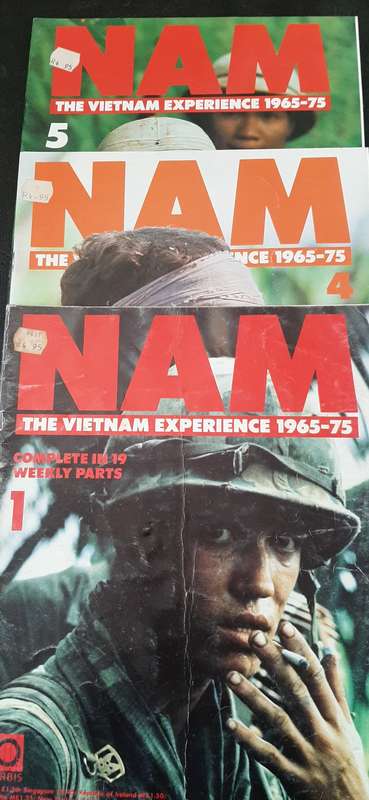 NAM The Vietnam Experience 1965-1975 (Set includes Vol 1, 4, 5, 6-9)