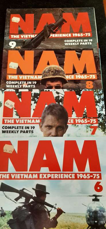 NAM The Vietnam Experience 1965-1975 (Set includes Vol 1, 4, 5, 6-9)