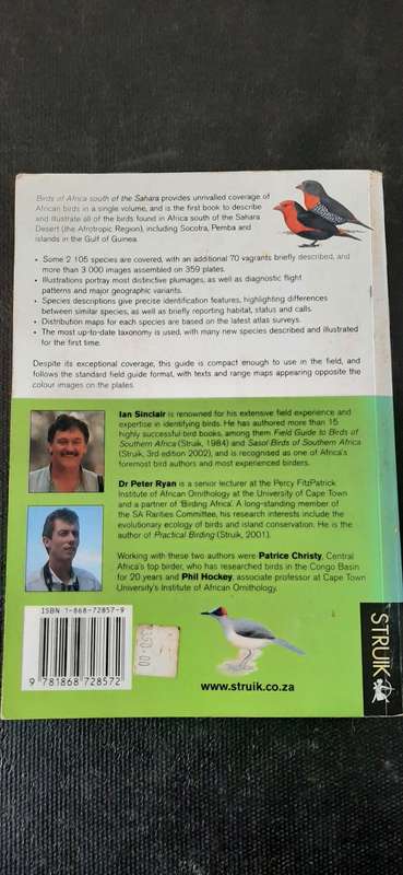 Birds of Africa south of the Sahara by Ian Sinclair and Peter Ryan