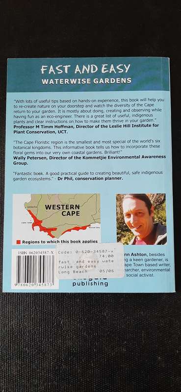 Fast and easy Waterwise Gardens Coastal Zone - Cape Town to Mossel Bay by Glenn Ashton