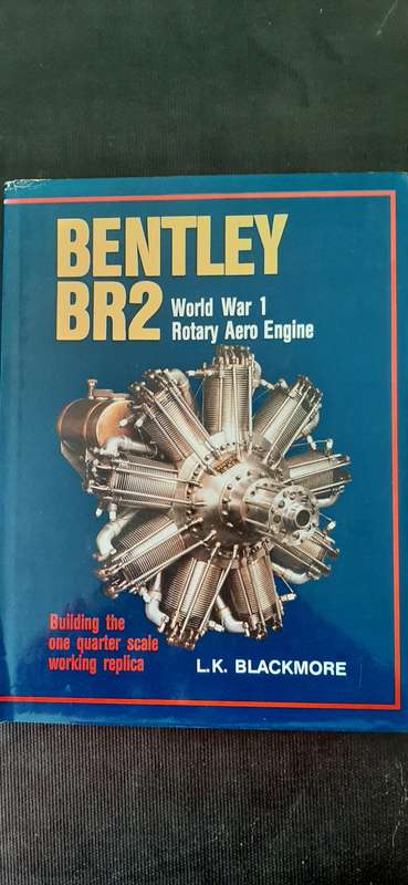 Bentley BR2 World War I Rotary Aero Engine by L.K. Blackmore
