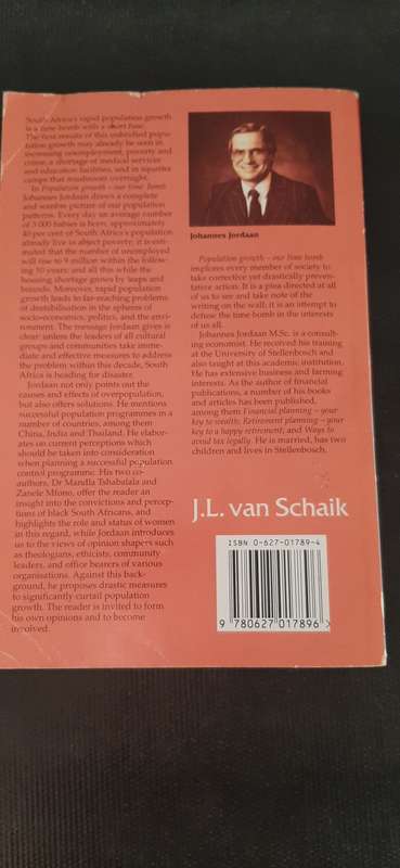 Population growth - our time bomb by Johannes Jordaan, Dr. Mandla Tshabalala, Zanele Mfono
