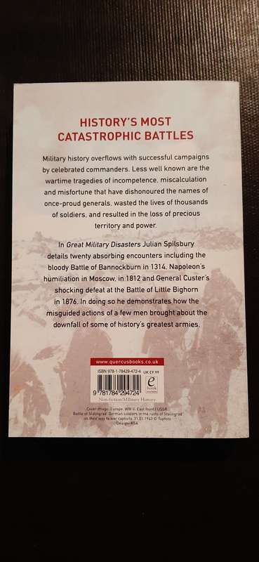 Great Military Disasters by Julian Spilsbury