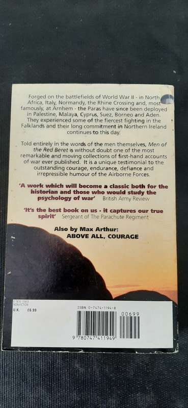 Men of the Red Beret by Max Arthur