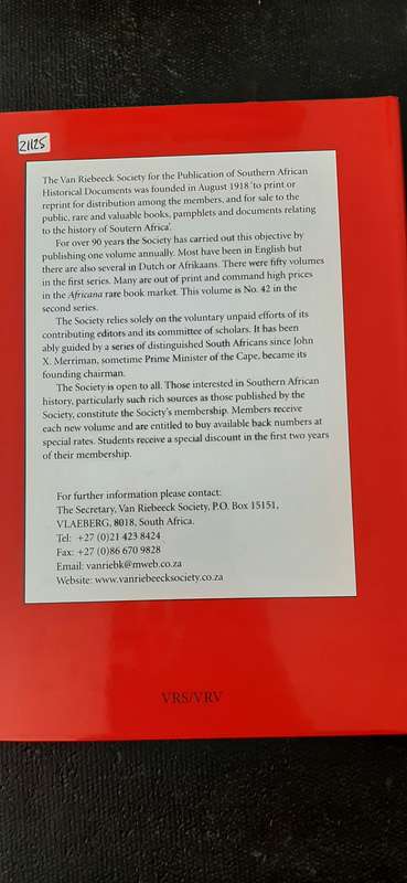 The South African Letters of Thomas Pringle Edited and introduced by Randolph Vigne