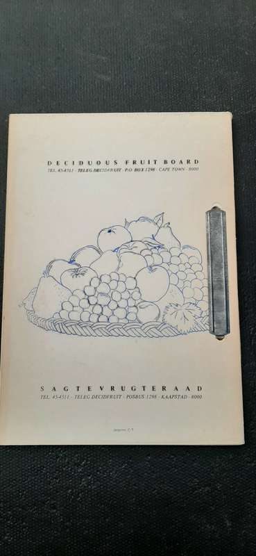 Your Menu with Cape Fruit