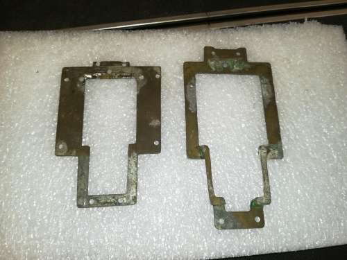 Vintage slot car chassis