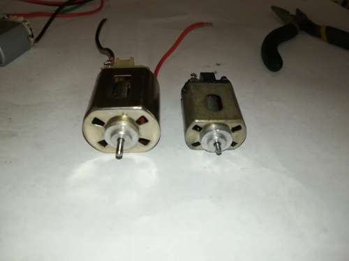 Vintage slot car motor scale 1/24