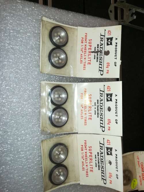 Vintage slot car spares