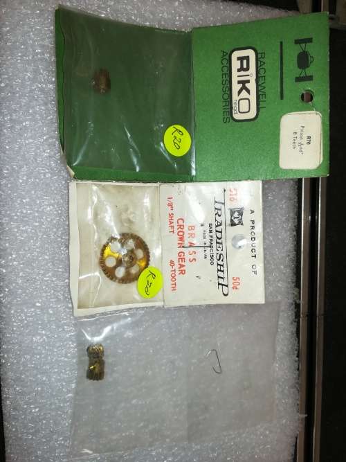 Vintage slot car spares