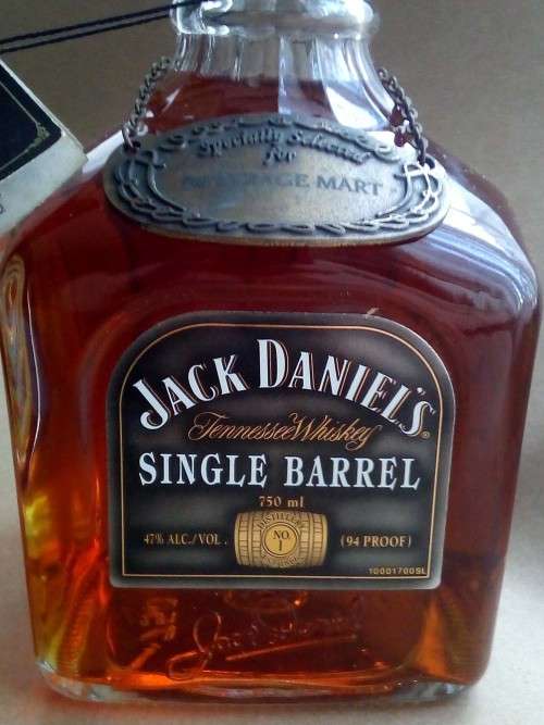 Jack Daniels - signed bottle