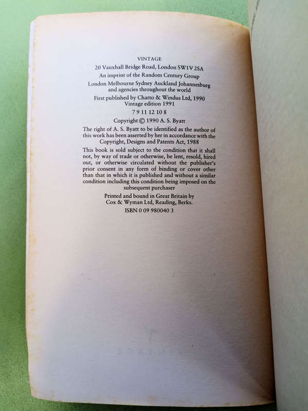 Possession by A.S. Byatt