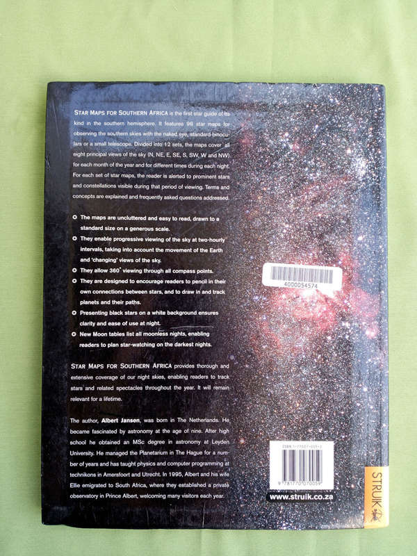 Star maps for Southern Africa by Albert Jansen