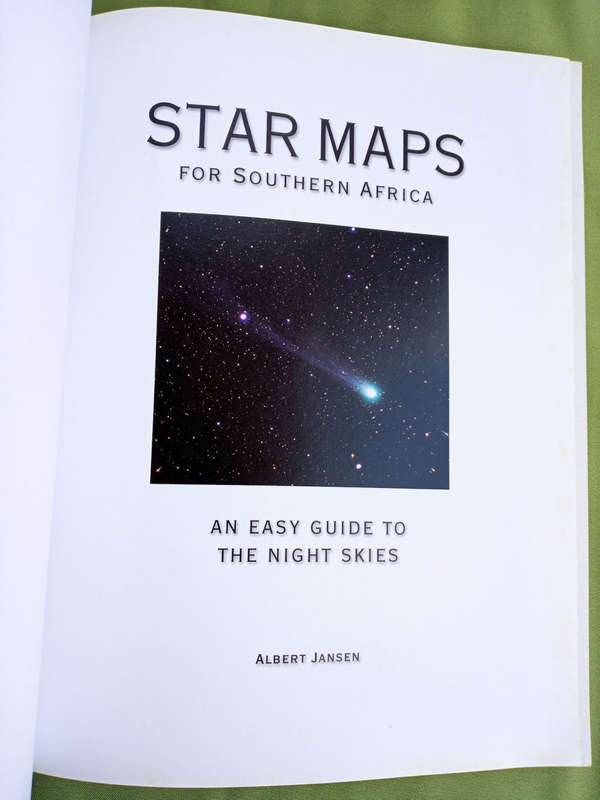 Star maps for Southern Africa by Albert Jansen