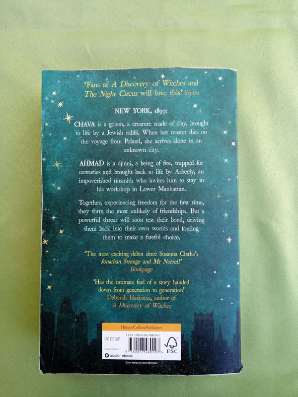 The Golem  the Djinni by Helene Wecker