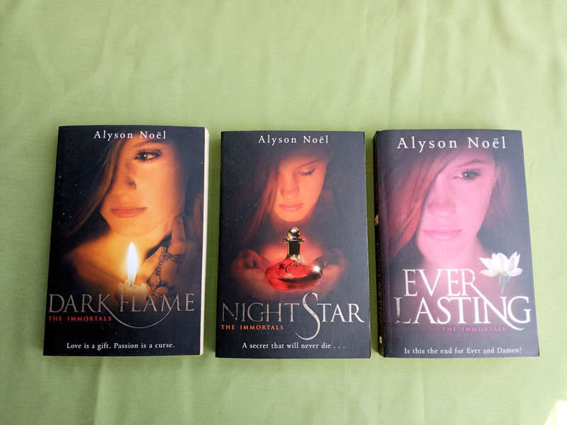 The Immortals trilogy by Alyson Noel