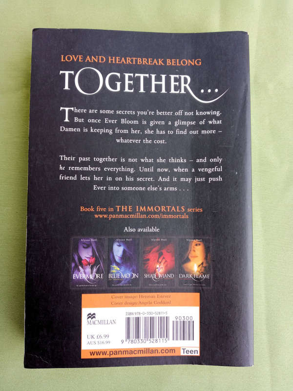 The Immortals trilogy by Alyson Noel