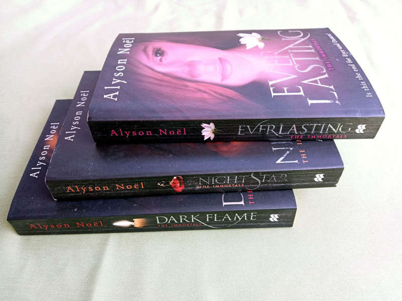 The Immortals trilogy by Alyson Noel
