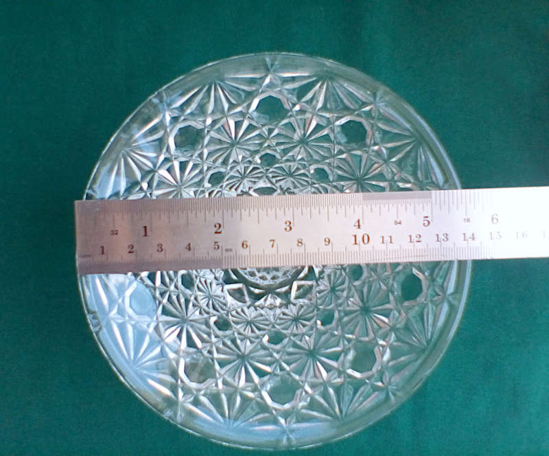 Crystal glass bowl set of 3