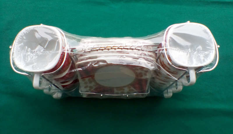 Espresso set with stand