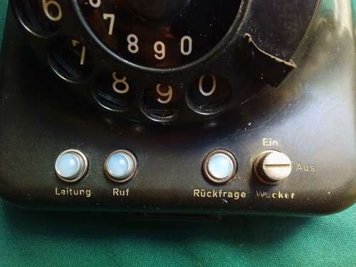 Bakelite landline telephone