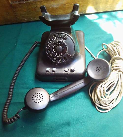 Bakelite landline telephone