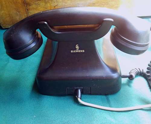 Bakelite landline telephone