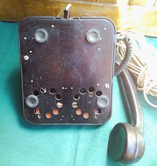 Bakelite landline telephone