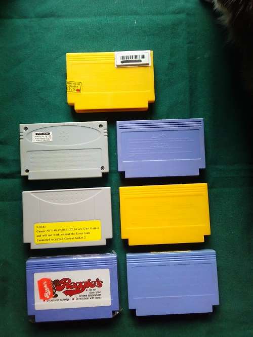 TV Game cartridges - bundle of 7