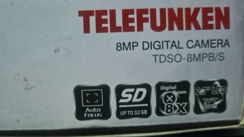 TELEFUNKEN TDSO-8MBPS DIGITAL CAMERA