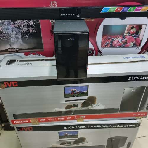 JVC TH-BY370A 2.1CH SOUNDBAR WITH SUBWOOFER