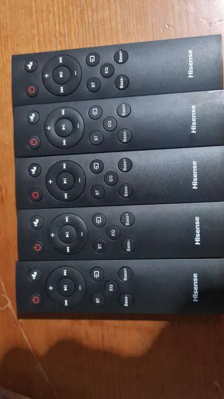 HISENSE HS219 SOUNDBAR REMOTE