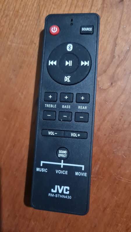 JVC TH-N430B 5.1CH SOUNDBAR REMOTE CONTROL
