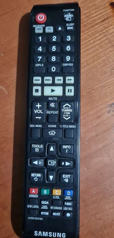SAMSUNG ORIGINAL AH59-02418A Remote Control for Samsung TV/DVD