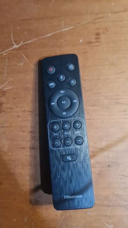 Hisense HS212F Soundbar Remote Control