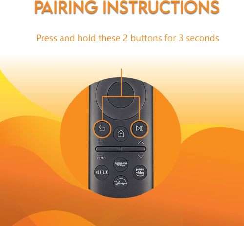 SAMSUNG 2023 ORIGINAL SOLAR RECHARGEABLE REMOTE CONTROL BN59-01432
