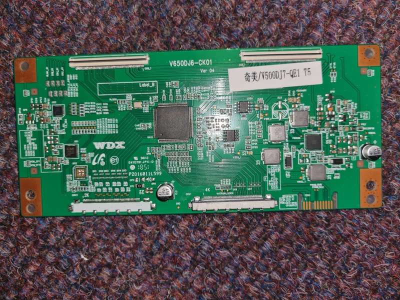 TV T-CON v650dj6-ck01 Board
