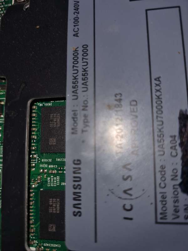 SAMSUNG UA55KU7000K MAIN BOARD