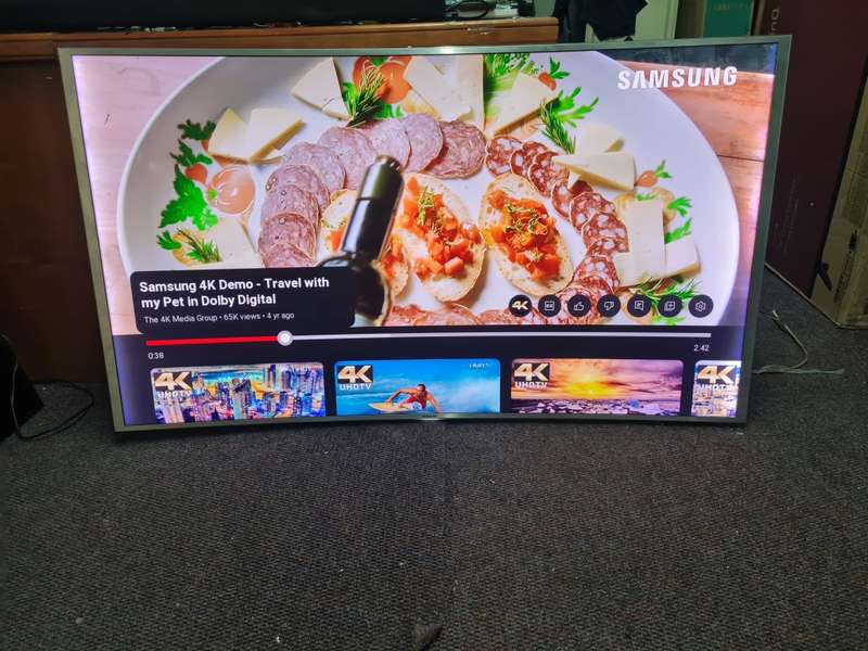 SAMSUNG 55inch JS9000 CURVED SMART TV