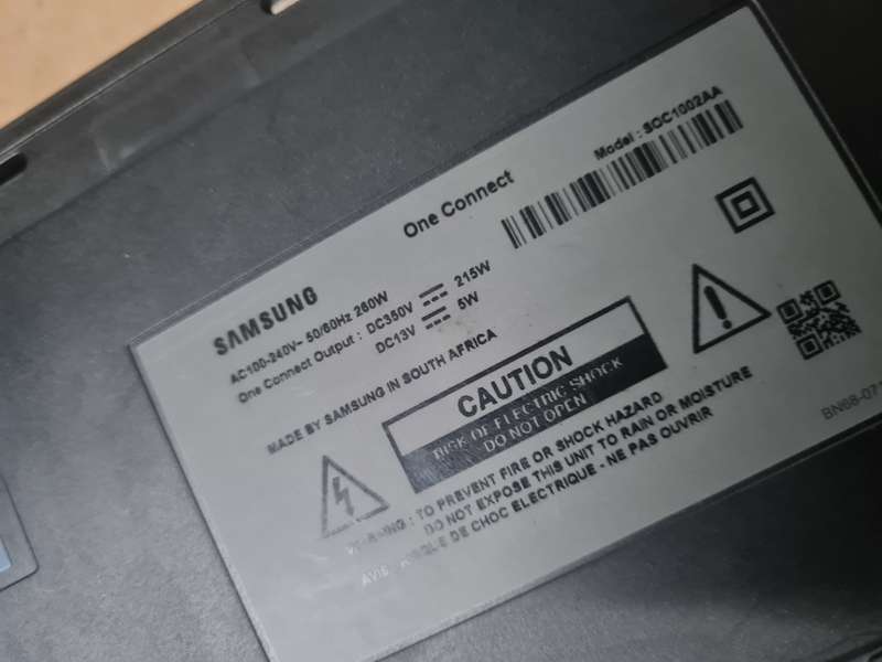 SAMSUNG ONE CONNECT BOX SOC1002AA