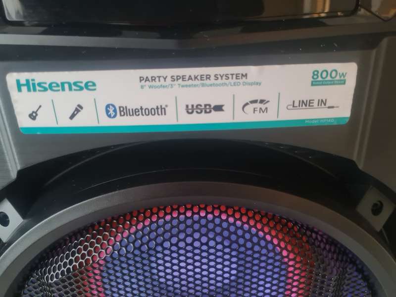 HISENSE HP140 800W PARTY SPEAKER
