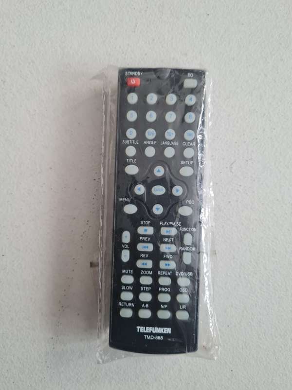 TELEFUNKEN TMD-888 REMOTE CONTROL